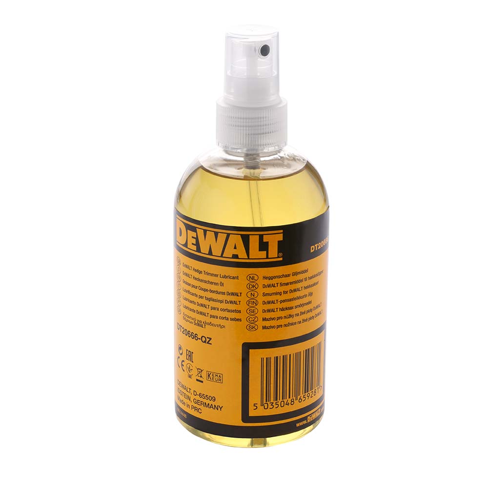 DEWALT DT20666-QZ Hedge Trimmer Lubricant