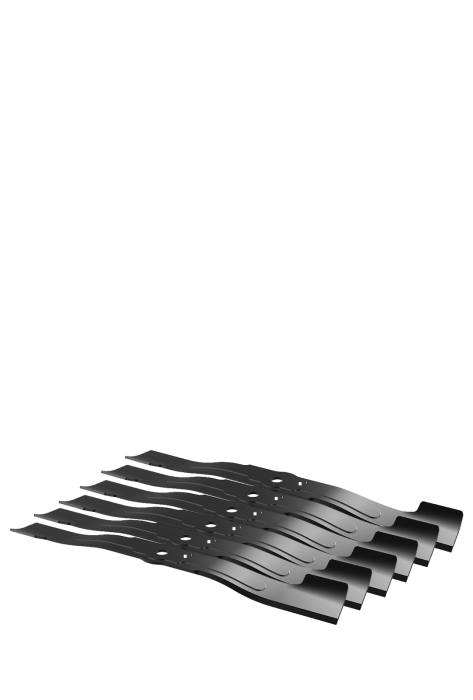 KAC710 47 cm High lift mower blade (6 pack)